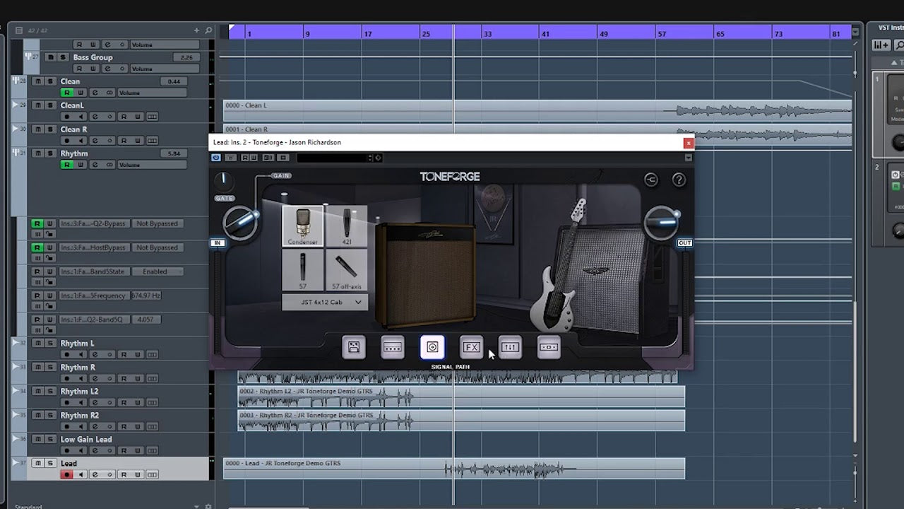 Getting Toneforge Jason Richardson To Sit In The Mix! (Must See Tone T ...