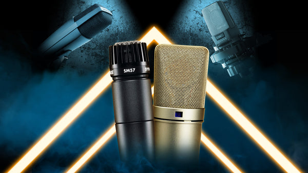 The Great Microphone Debate: Dynamic or Condenser?