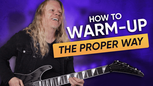 Jeff Loomis Shows Proper Guitar Warm-ups