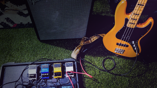 Pre-Production Bass Guitar Processing