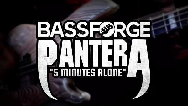 "5 Minutes Alone" - Pantera (Bass Cover)