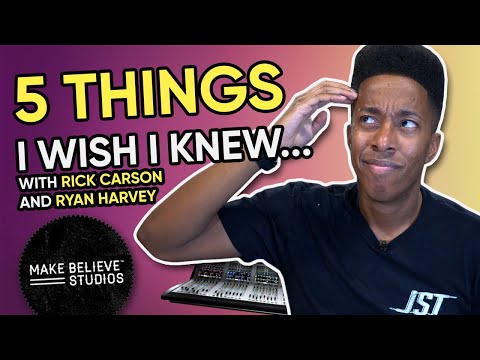 5 Producing Tips I Wish I Knew When I Started...
