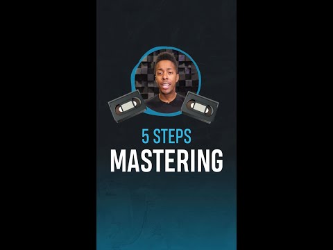 How to master a track in 5️⃣ steps! #Shorts