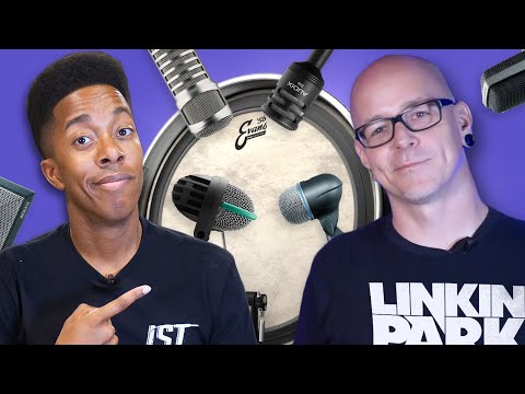 Linkin Park Engineer Shows How To Mic A Kick Drum
