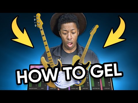 Making Guitar & Bass GEL In The Mix