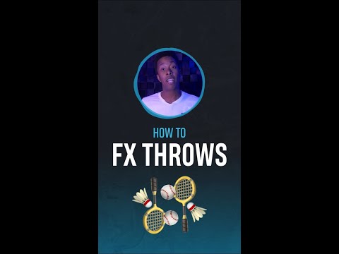 The best way to do FX throws! 🏸 #Shorts