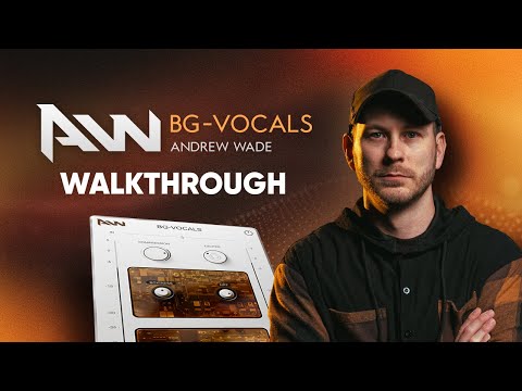Bus Glue Andrew Wade Vocals (Plugin Walkthrough)