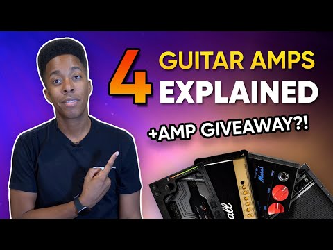 4 Types Of Guitar Amps Explained! (Amp Giveaway)