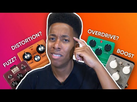 Saturation, Distortion, Overdrive, Boost, Fuzz... What's the difference?!