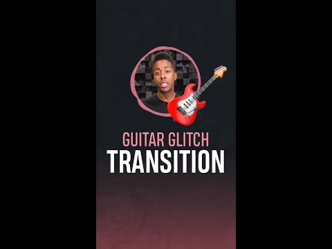 Play around with fun sounds for transitions! 🎸 #Shorts