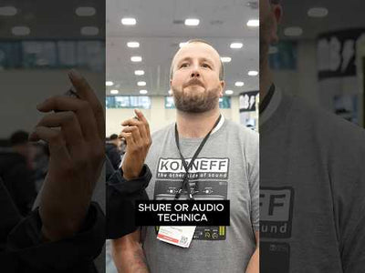 We asked Alex Preito, was Shure or Audio-Technica’s booth better at #NAMM2025? #NAMMshow