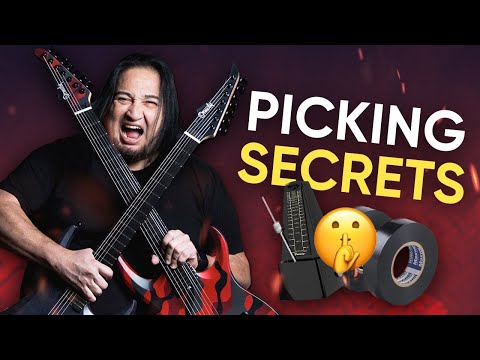 DINO’S GUITAR PICKING SECRETS | Dino Cazares of Fear Factory