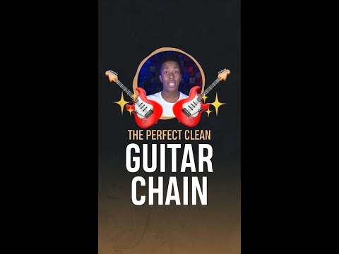The perfect clean guitars signal chain! 🎸😉👌 #Shorts