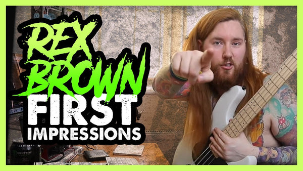 First Impressions of Bassforge Rex Brown ft Jamie Slays