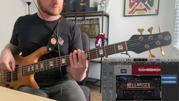 Bassist of Memorist Does A Playthrough With Bassforge Hellraiser!
