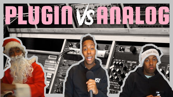 Analog VS Plugin Showdown Christmas Edition With Issues Rain Cover! Which Santa Will Win?!