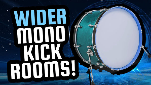 How to make a mono drum room mic sound wider without ruining your stereo image