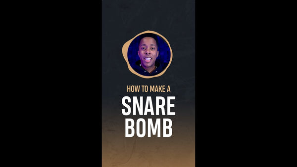 Here’s how YOU can make a snare bomb! 🥁💣💥 #Shorts