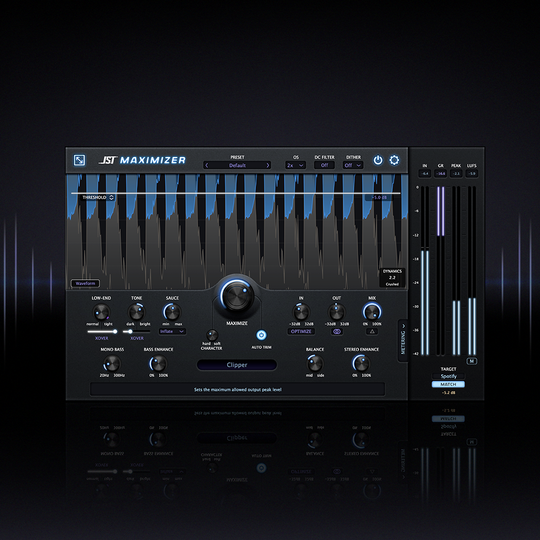 JST Maximizer - All-in-one Mastering Plugin – Joey Sturgis Tones
