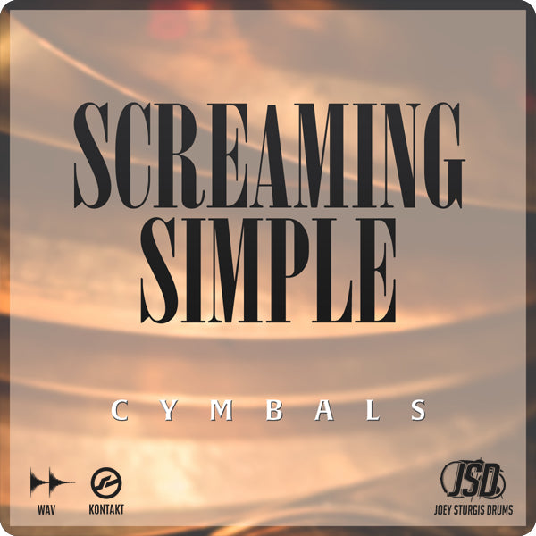 Screaming Simple Cymbals - Cymbal Sample Pack